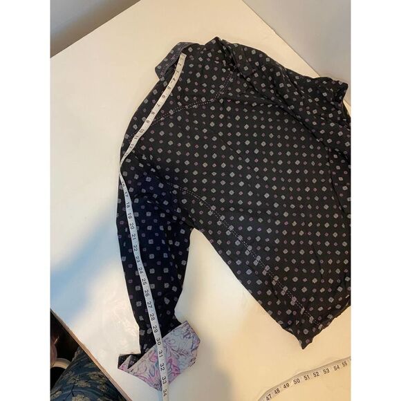 H20 Casual Button Down Shirt Contrast Cuffs Blue Purple - XXL - Picture 9 of 9